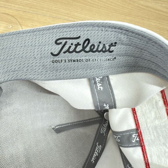 Titleist Tour Rope Hat Cap SnapBack White Golf Outdoors Adjustable PRO V1 FJ - Picture 8 of 11